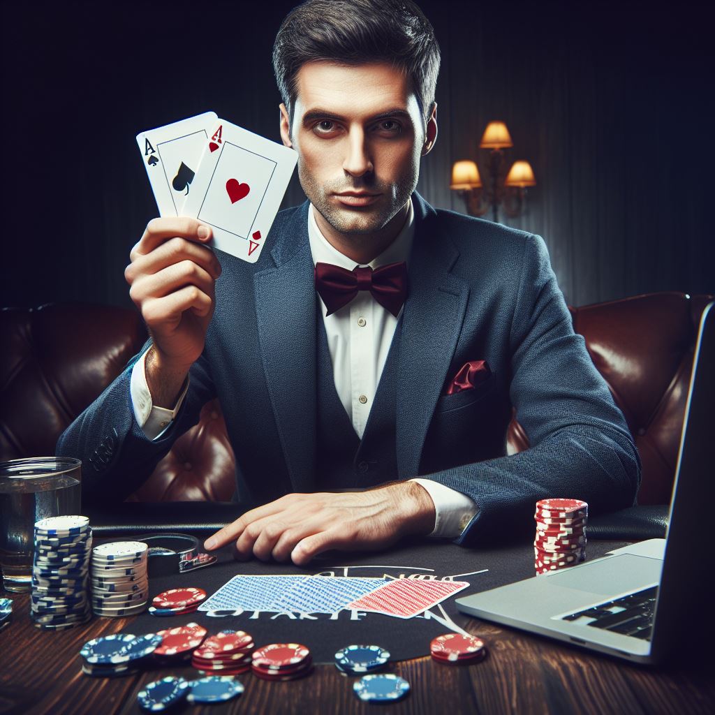 Bluffing in Online Poker