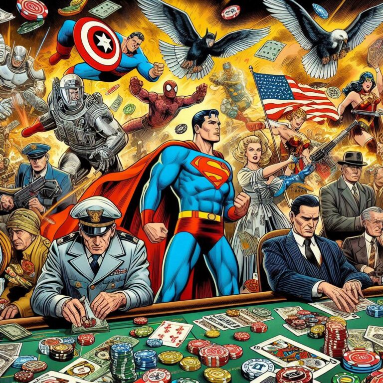 The Unexpected Intersection of Comic Book Culture and Gambling: Superheroes and Casinos